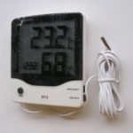 Дигитален термометър с хигрометър с изнесена сонда